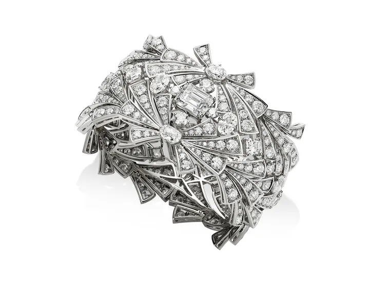 BULGARI頂級鑽石手環。品牌提供
