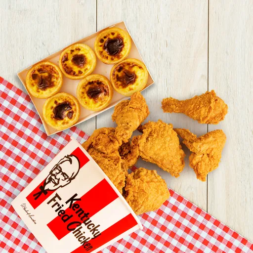 清明連假也有速食優惠！　「6塊炸雞+6顆蛋撻」限6天打6折