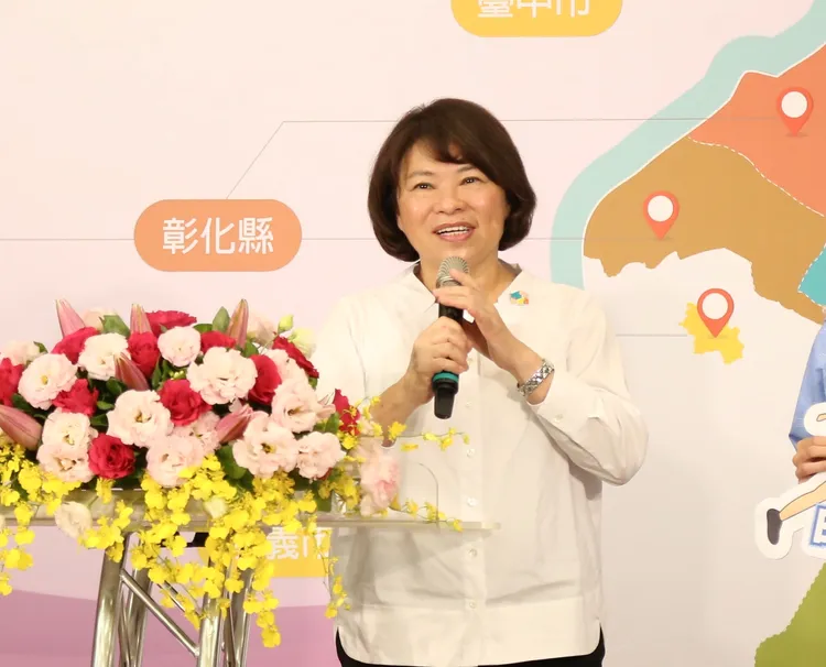 黃敏惠歡迎各界人才入住或入籍嘉義市。市府提供