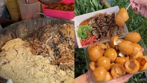 阿嬤賣的油飯香Q好吃 「滷蛋白」好滋味更不能錯過