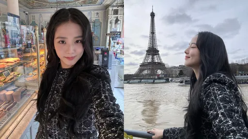 Jisoo遊巴黎美肌嫩裡透紅 小珍妮佛也愛Dior首款液態腮紅