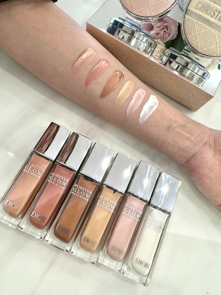 超完美持久亮采露，各1750元。張家玲攝