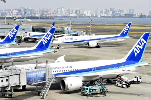 羽田機場強風　日航、全日空取消49航班影響7500人