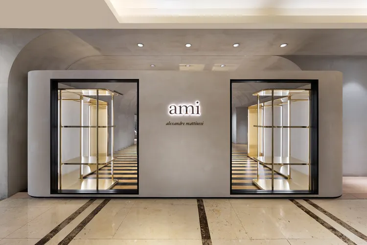 AMI快閃店店裝。品牌提供