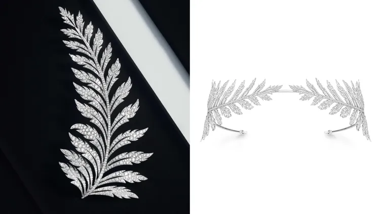 「刺繡品」呈現了品牌創辦人鍾愛的蕨類植物樣貌，可當作胸針或髮飾。品牌提供