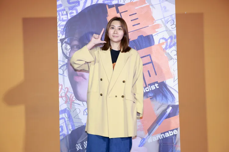 導演黃綺琳（圖）和監製黃鐦自資拍攝。華映提供