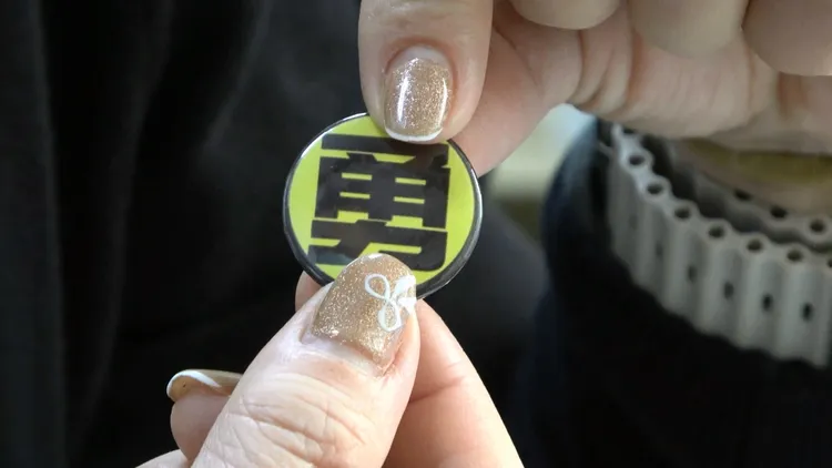 白沙屯媽祖進香徽章。院方提供