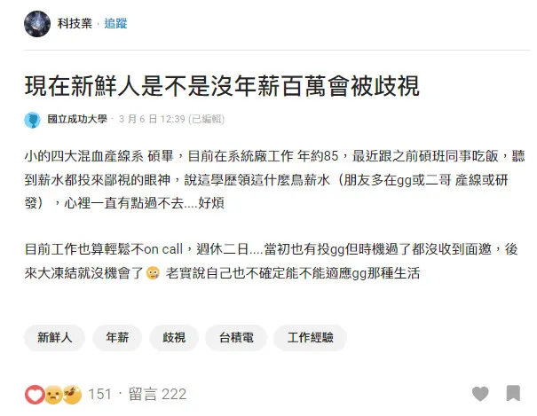 翻攝《Dcard》論壇