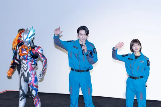 《超人力霸王布雷薩》來台造勢哭了!真人秀突登場震撼粉絲