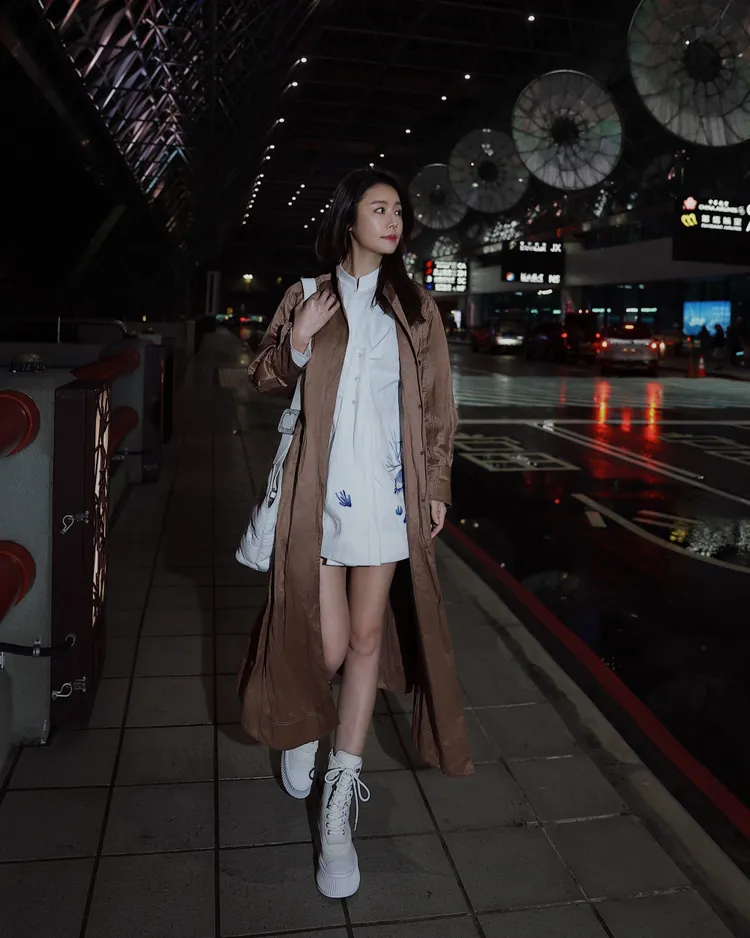 林心如大勢回歸時裝周。品牌提供