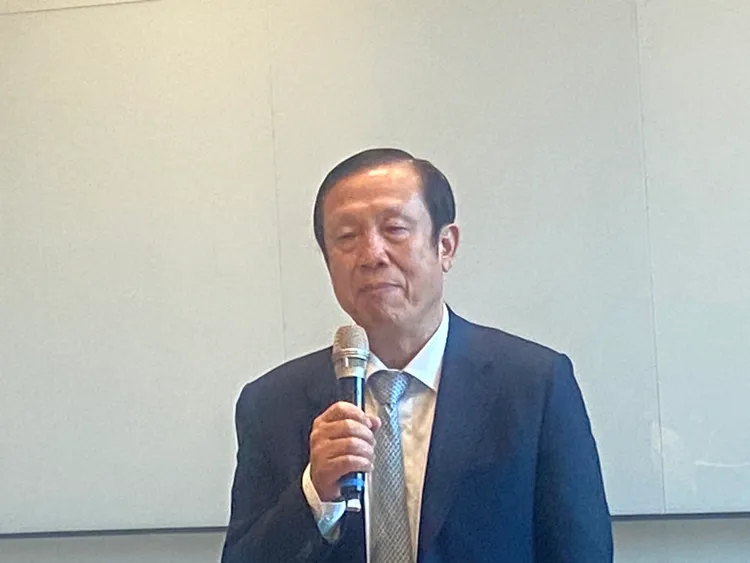 鄉林集團董事長賴正鎰。陳揚盛攝