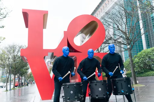 藍人樂團3/8-10嗨翻台北 朝聖台北101 LOVE地標