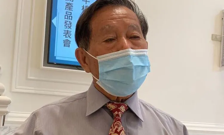 康建生技董事長賴敏男頭部中彈，幸運獲救。資料照片