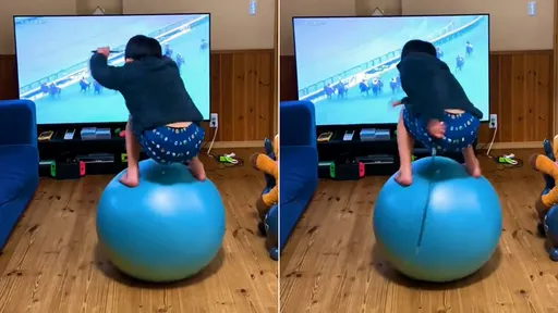 小三童「騎瑜珈球賽馬」融入比賽 3000萬人見證頂尖騎士這樣練成