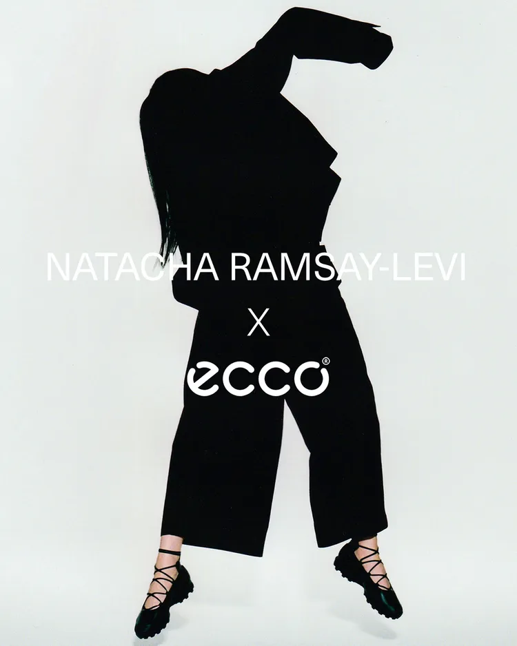 ECCO x NRL第二波聯名鞋在戶外運動鞋中又融合了芭蕾舞鞋的綁帶設計。品牌提供