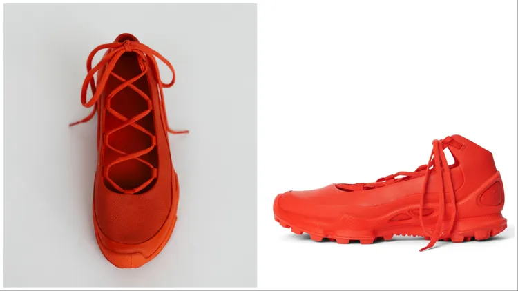 ECCO x NRL BIOM C-TRAIL（櫻桃紅），6980元。品牌提供