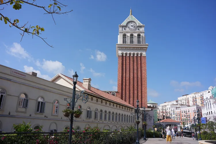 「Sun Premier Village Primavera地中海小鎮」由300座充滿異國氛圍的建築物組成。網美盈沐攝