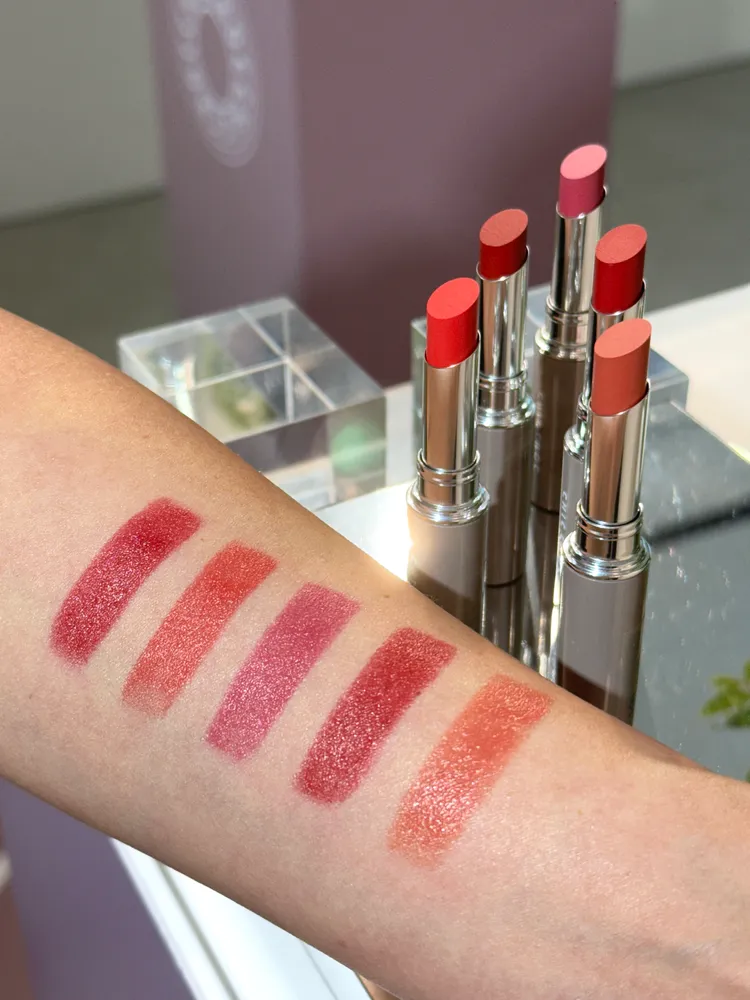 CHOC CHOC撩心口紅，各780元。張家玲攝