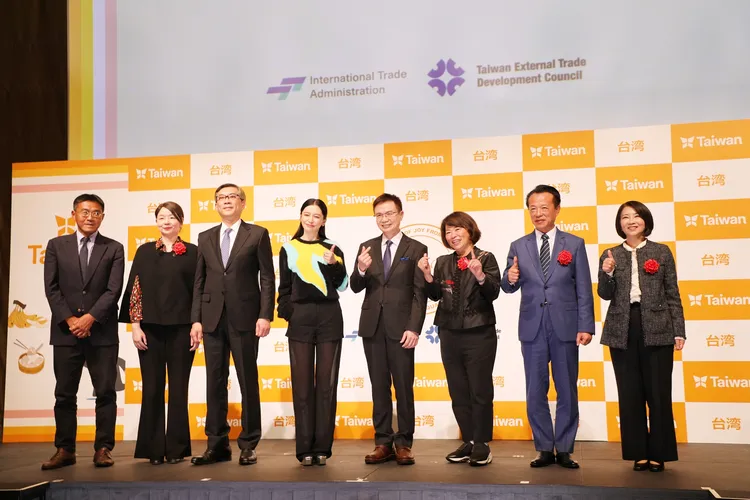 市長黃敏惠率團前進東京食品展。嘉市府提供