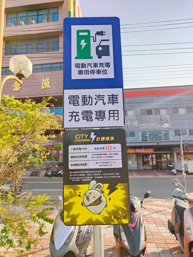 彰化縣政府推動公共充電樁補助建置計畫，依充電功率每槍補助上限4萬元至150萬元。縣府提供