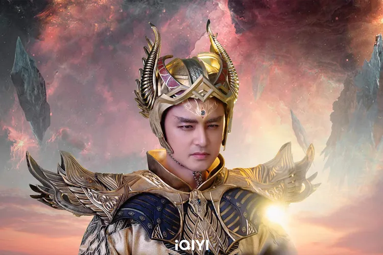 明道飾演亘古，遠古神族之主。愛奇藝國際站提供