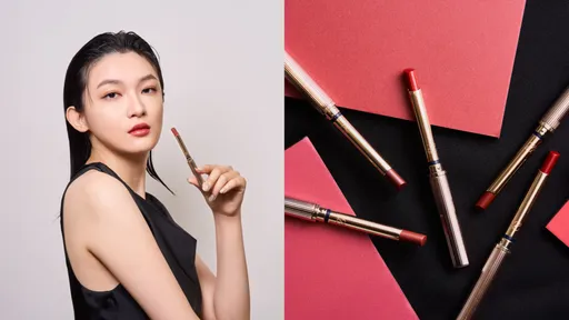 光澤嘟嘟唇聲勢再起 雅詩蘭黛玫瑰金細管抹出釉光美唇