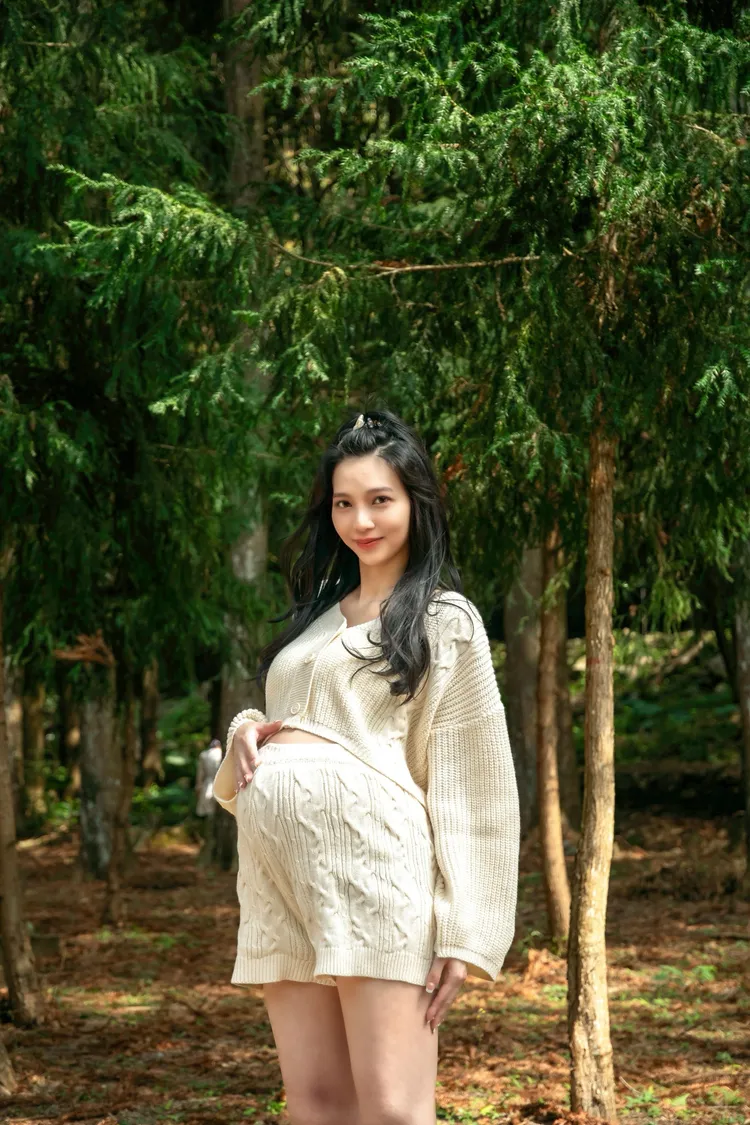 陳緗妮挺巨肚熱舞。馬槽音樂提供
