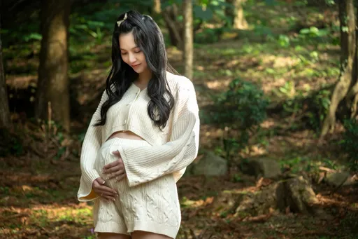 謝和弦辣妻拼了!挺36周巨肚唱跳 恥骨被壓迫不適仍上工