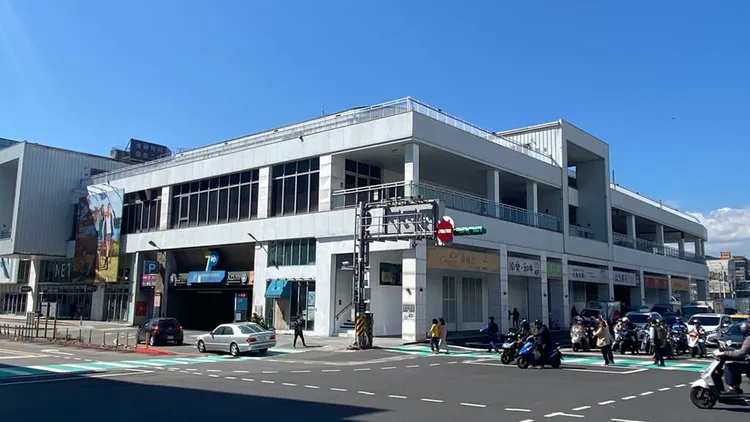 基隆東岸商場。中央社