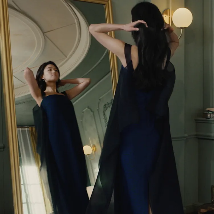 全智賢為LA MER拍攝的最新形象影片近日曝光。品牌提供