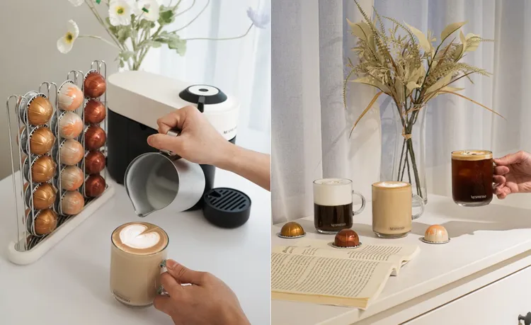 世界拉花冠軍林子軒Chris用咖啡翻玩新花樣，多種咖啡食譜為晨間咖啡時光增添不同的儀式感。業者提供