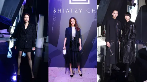 巴黎时装周｜林心如回归、莫文蔚也来　夏姿墨色大秀蕴藏感官细节