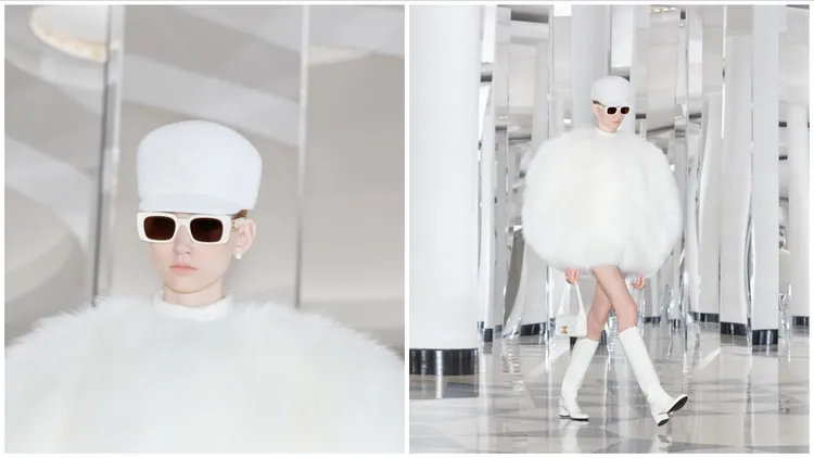CELINE 2024冬季女裝。品牌提供