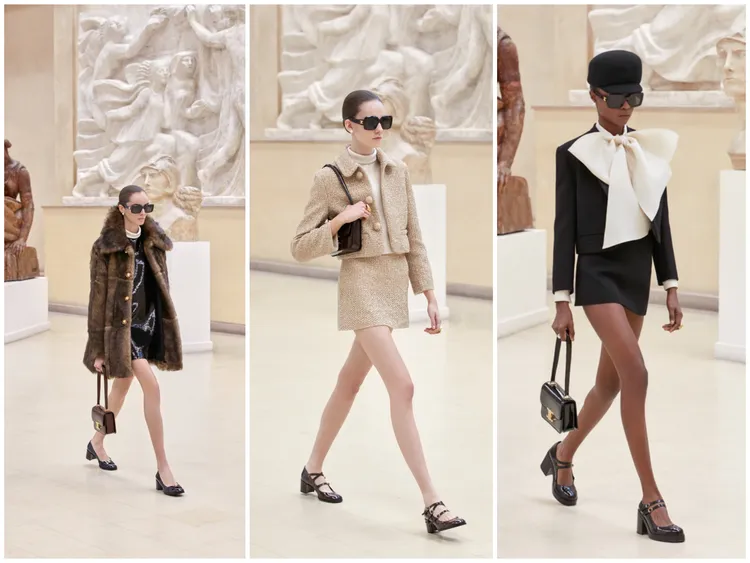 CELINE 2024冬季女裝。品牌提供