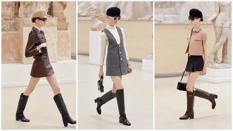 CELINE 2024冬季女裝。品牌提供