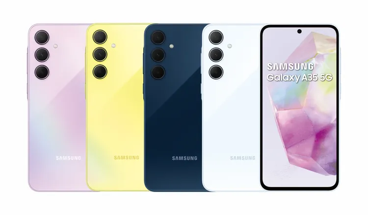 三星Galaxy A35 5G。三星提供