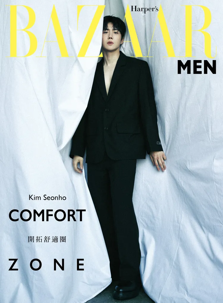 金宣虎拍攝《Harper’s BAZAAR》封面。《Harper’s BAZAAR》提供