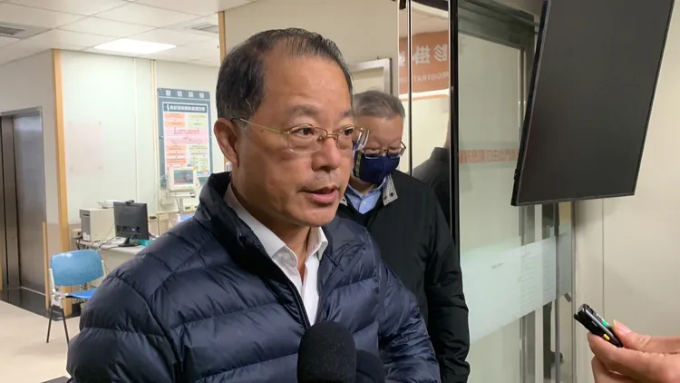 面對同仁意外逝世，署長黃明昭痛批，嫌犯罪大惡極、不可原諒。葉先鵬攝