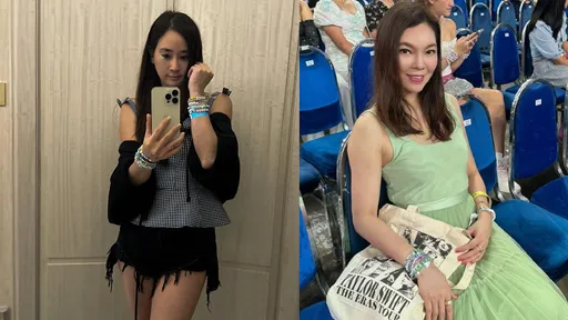 名媛母女追泰勒絲|曾馨瑩約會14歲辣妞 李晶晶比女兒high