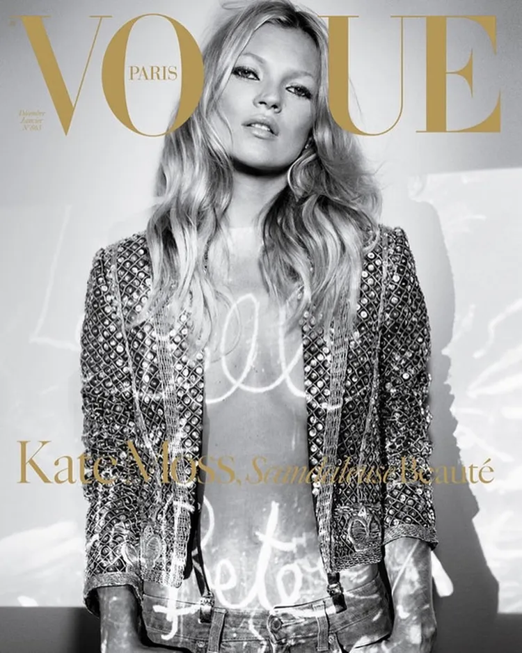 這是凱特摩絲。翻攝katemossagency IG