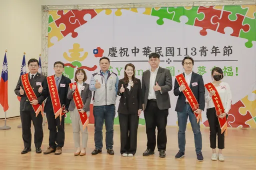 竹市表揚36位優秀青年　高虹安期勉發揮所學讓國家、社會更好