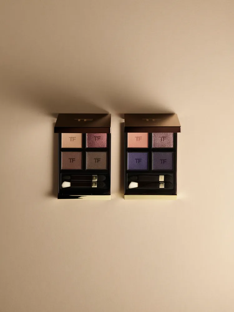 TOM FORD高級訂製四格眼盤#46（左）、#45（右），各3700元。品牌提供