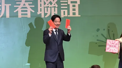 賴清德慰勞黨工吃春酒　吐槽這2人主持「像造勢活動」