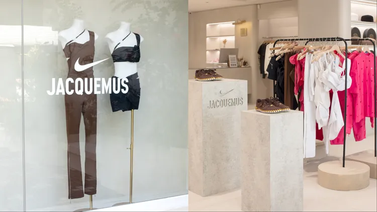 Nike x Jacquemus 2024春季系列在FRUITION台北旗艦店獨家發售。品牌提供
