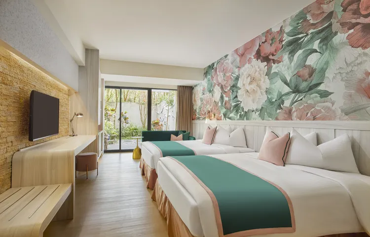 墾丁凱撒花園客房。業者提供