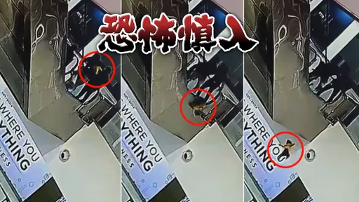 驚悚影片｜爸爸抱嬰搭電扶梯「遛手」　1歲娃賣場3樓墜落喪命