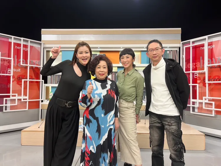 蔡允潔笑說有孩子之後，連憂鬱的資格都沒有。和展影視提供