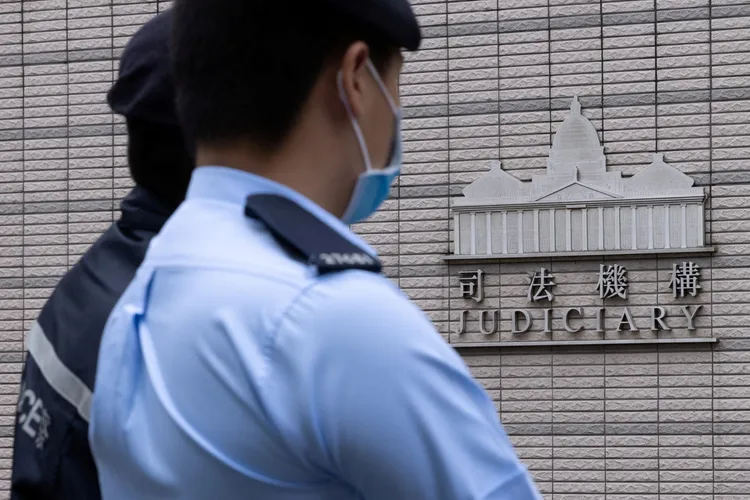 香港警方示意照，非當事人。資料照片