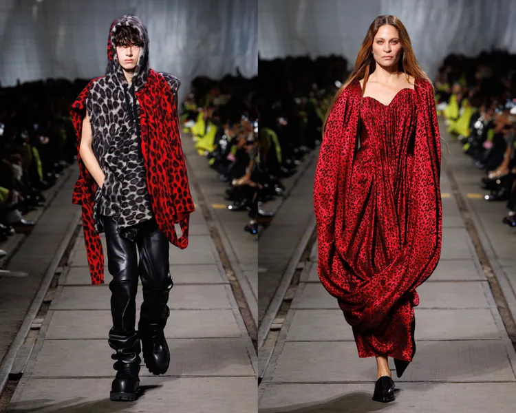 Alexander McQueen 2024秋冬系列。品牌提供