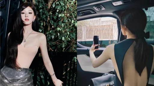 趙露思「擠深溝」慘淪老氣 馬上靠露背裝雪恥回歸女神樣